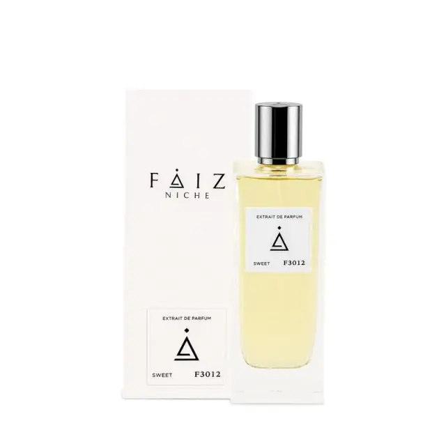 An image of Faiz niche Sweet F3012 perfume with its box