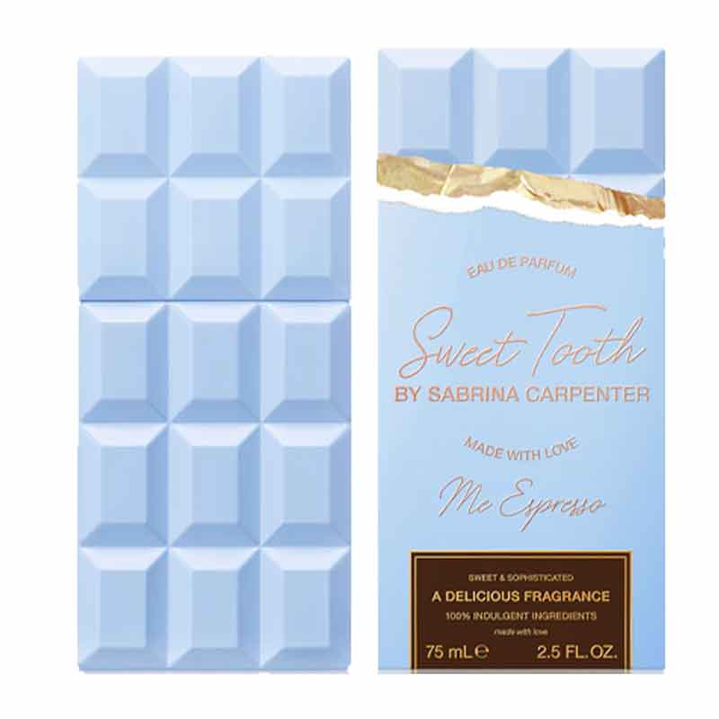 An image of SAbrina carpenter sweet tooth me espresso perfume.