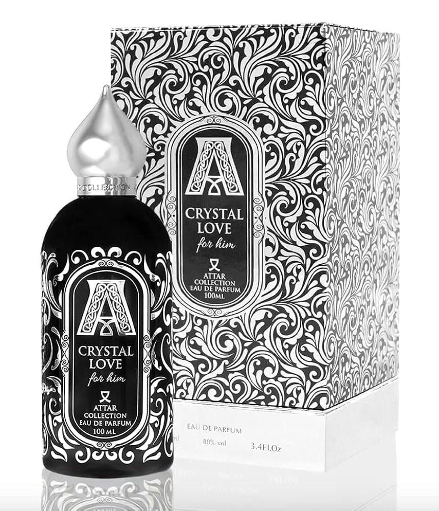 An image of attar collection crystal love perfume