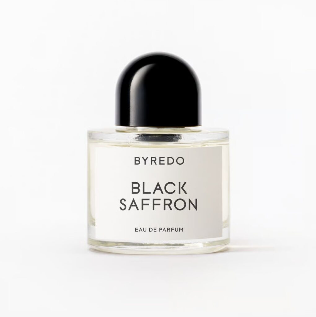 An image of Byredo black saffron perfume