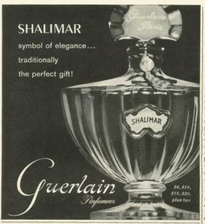 Guerlain shalimar ad. source: the perfume magazine