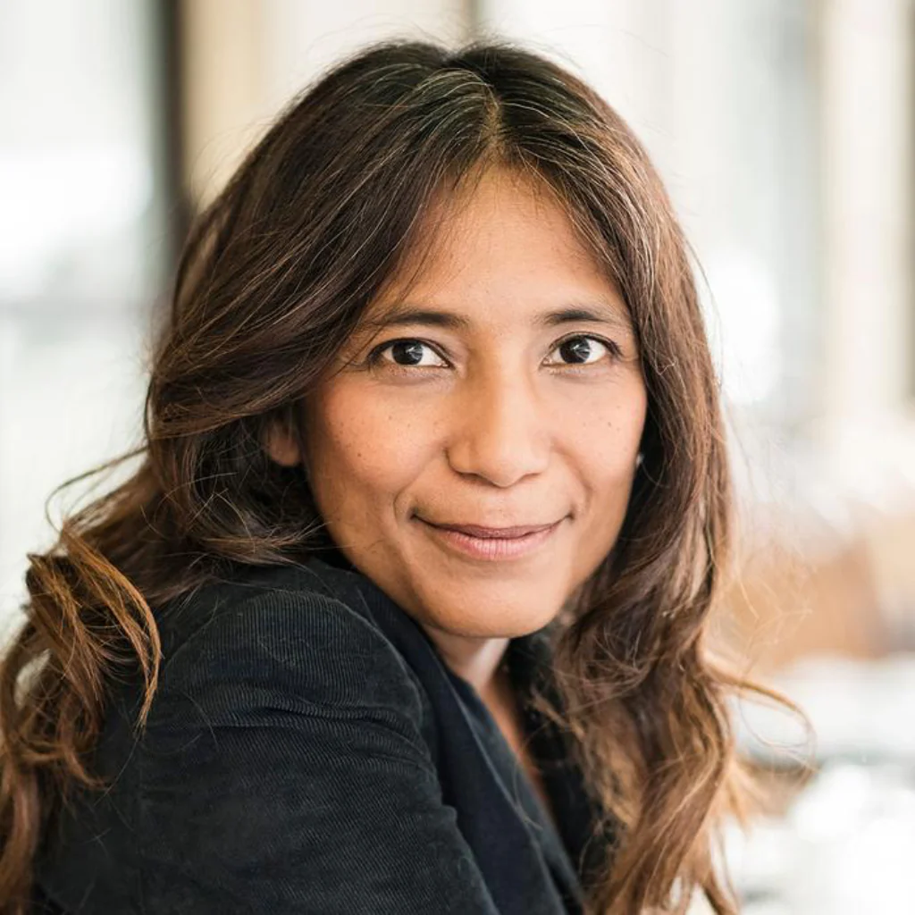 An image of famous perfumer Shyamala maisondieu