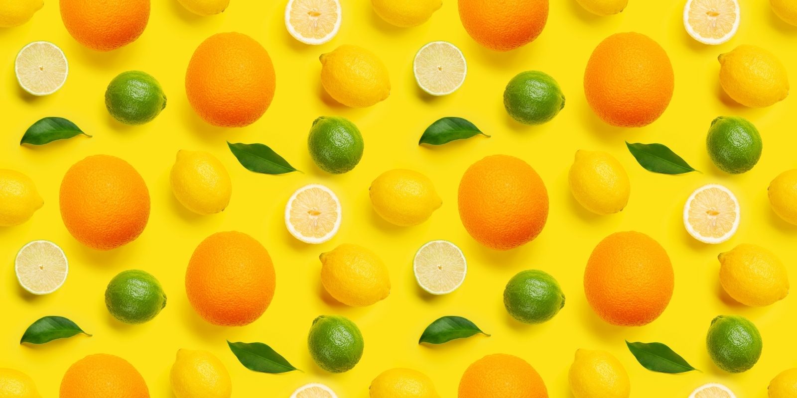 An image of different citrus fruits sliced