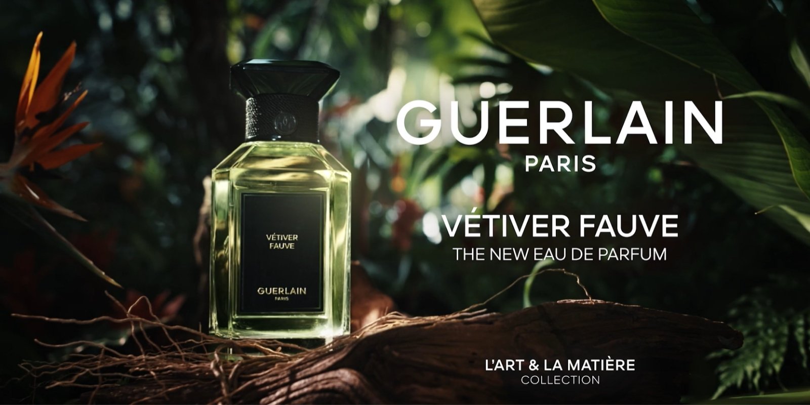 An image of Guerlain Vetiver fauve perfume