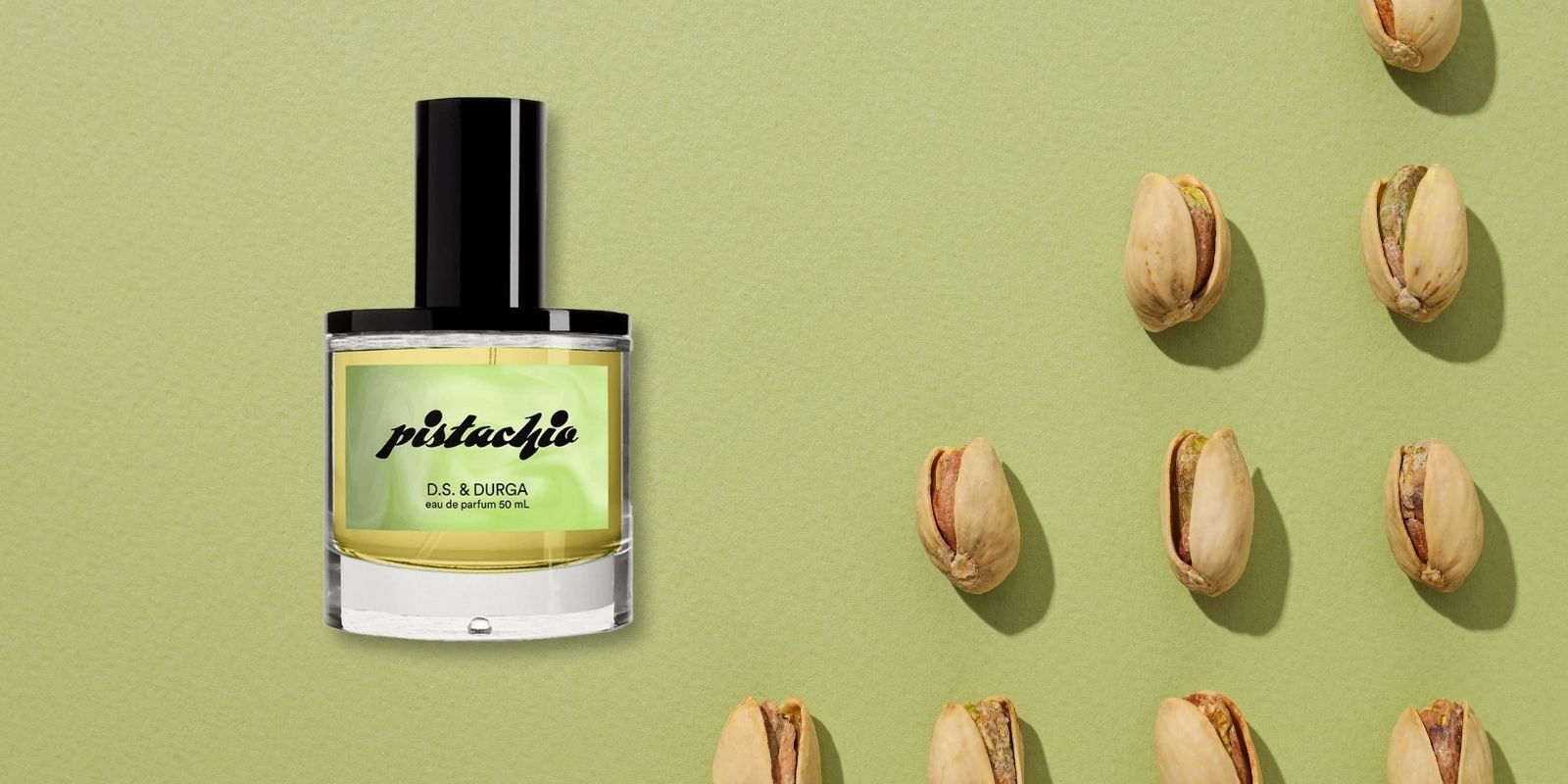 A creative illustratuion of a nutty perfume
