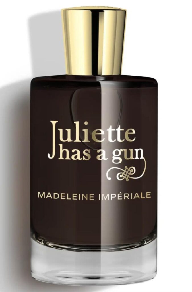 An image of Juliette has a gun madeleine imperiale perfume