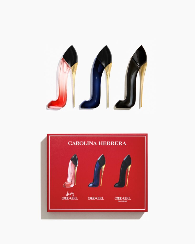 An image of Carolina herrera good girl miniature discovery set