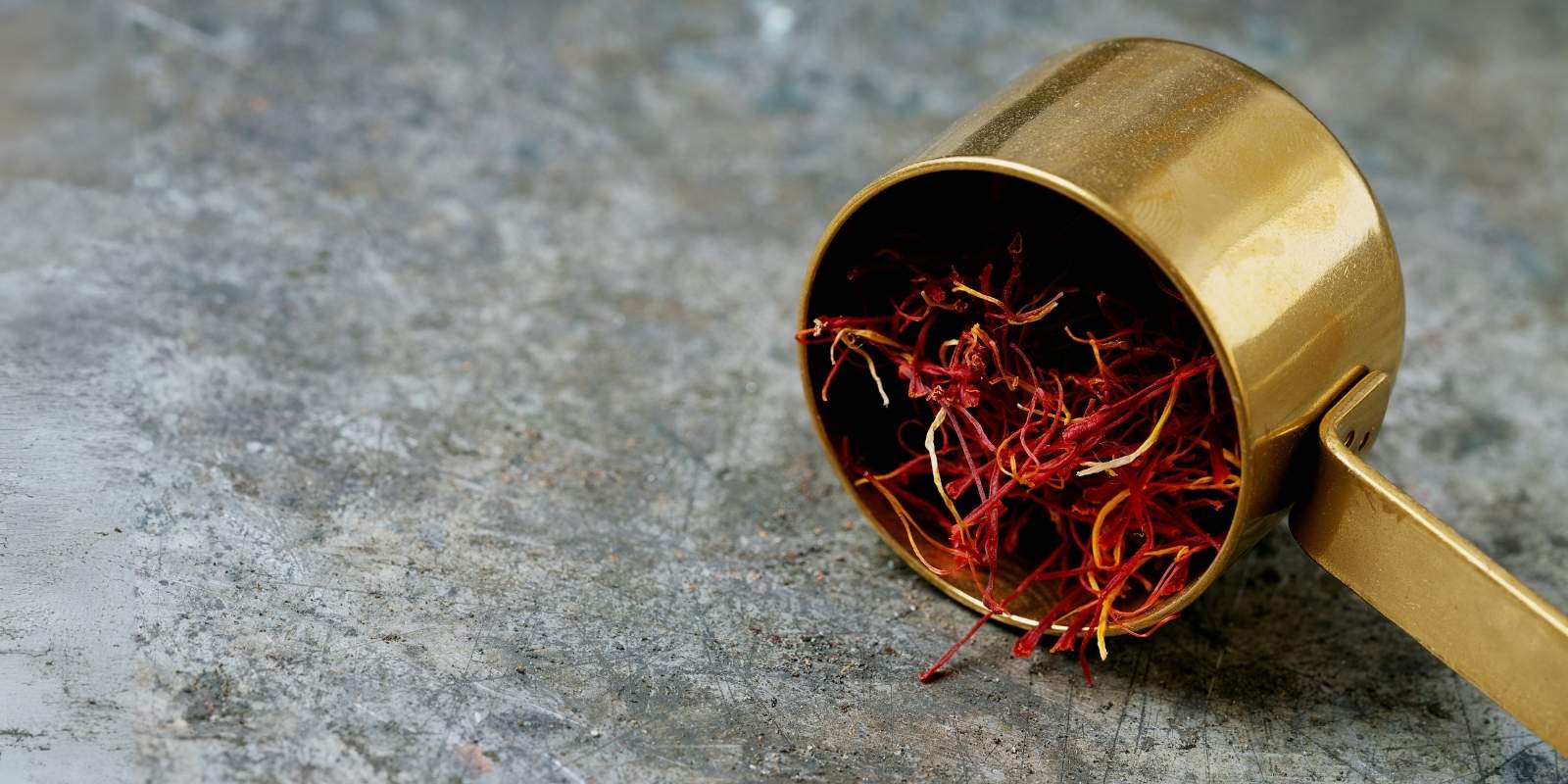 An image of dried saffron spice threads
