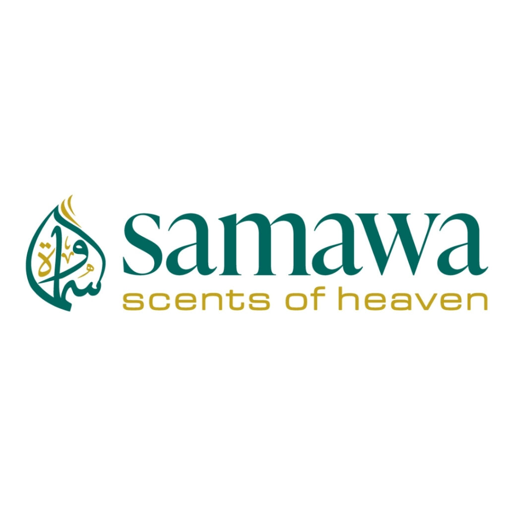 A logo image of Samawa perfumes
