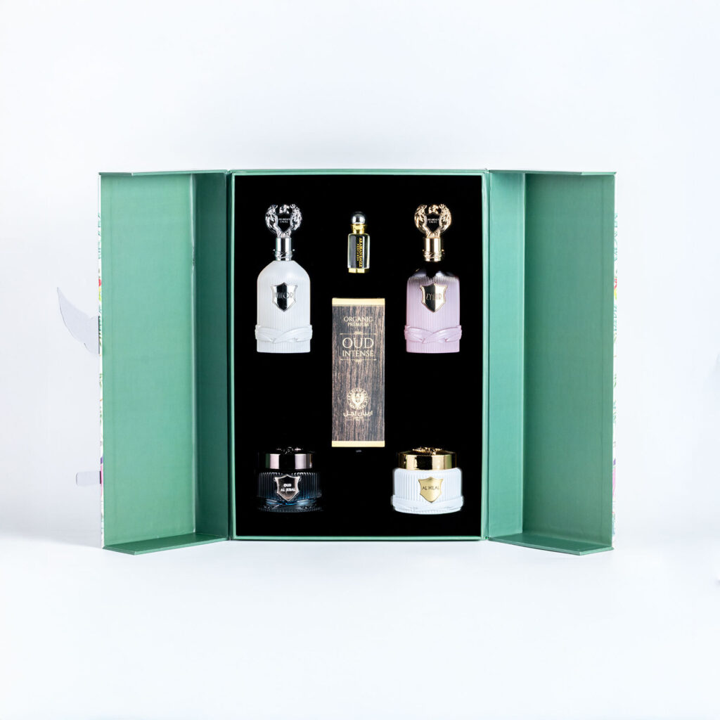 An image of Arabian eagle premium unisex perfume set