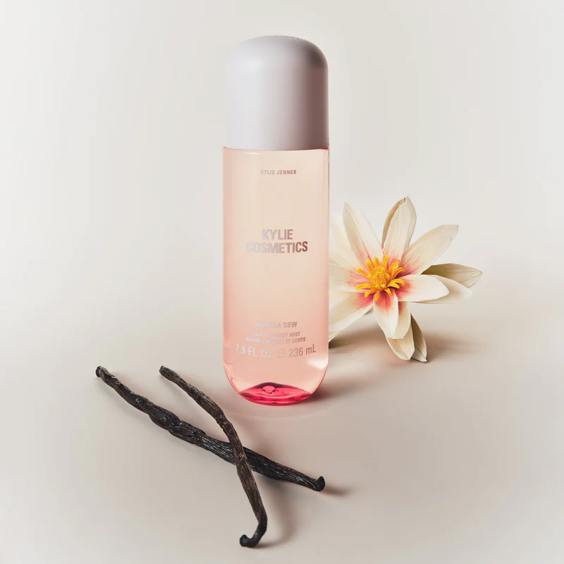 An image of Kylie cosmetics Vanilla dew body mist