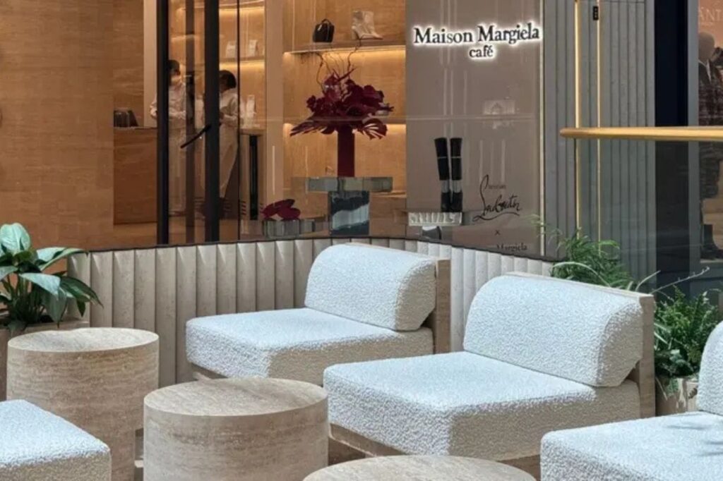 Maison Margiela cafe at MOE Dubai

