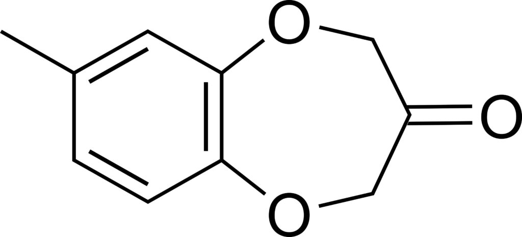 An image of Calone chemical representation