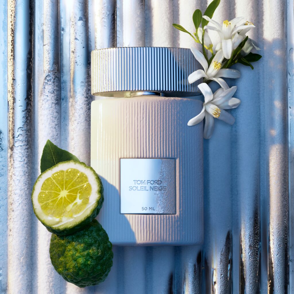 An image of Soleil neige perfume by Tom Ford