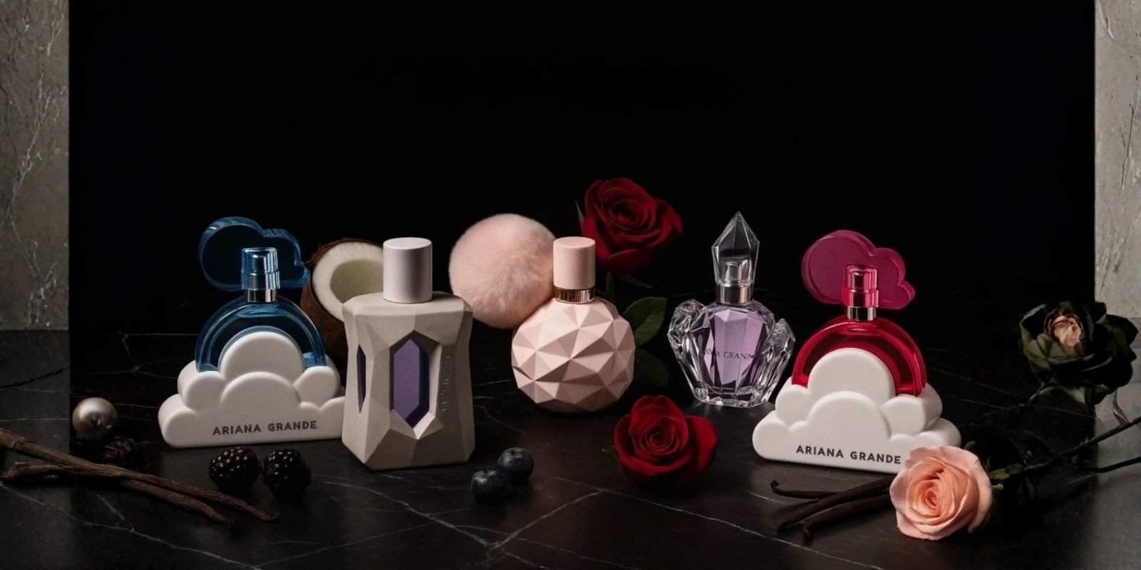 An image of Ariana Grande perfumes