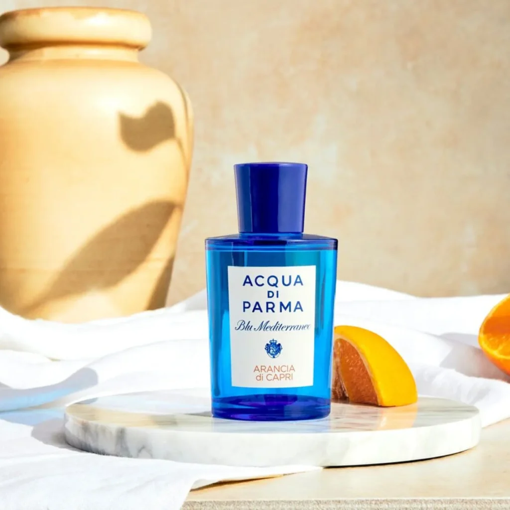 An image of Aqua di parma blu mediterraneo arancia di capri