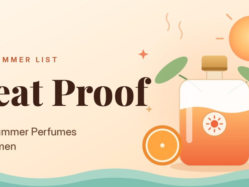 A creative illustration of best summer perfumes for women